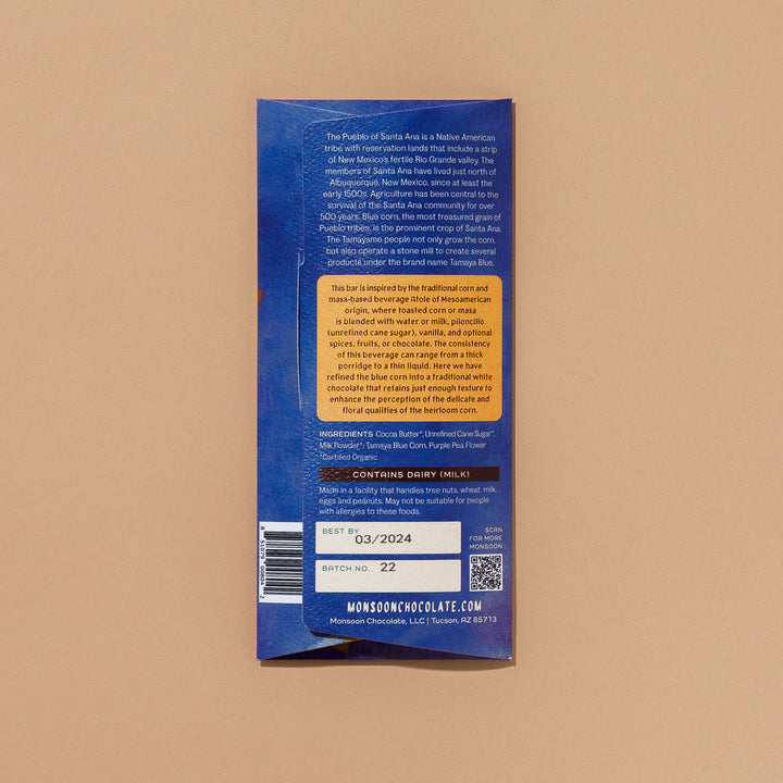 Blue Corn Atole White Chocolate