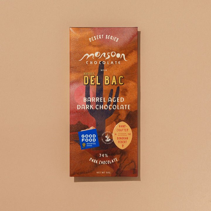Whiskey del Bac Barrel-Aged 74% Dark Chocolate