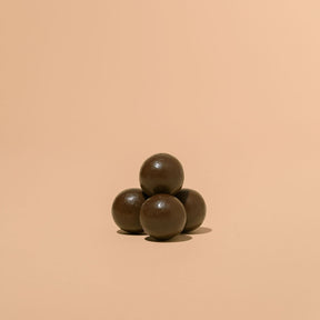 Malt Balls Covered in Dark Milk Chocolate