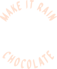 Make it rain chocolate graphic