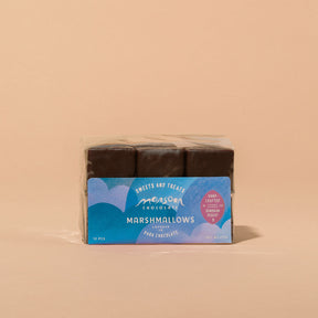 Marshmallows Covered in Dark Chocolate