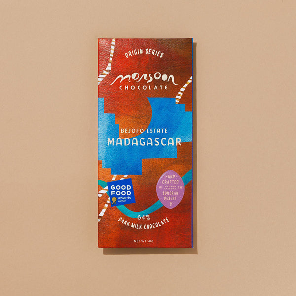 Bejofo Estate Madagascar 64% Dark Milk Chocolate — Monsoon Chocolate