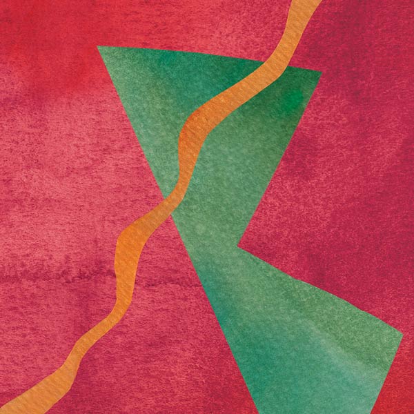 Watercolor artwork for Chocolate Bar: Kokoa Kamili Tanzania 77% Dark Chocolate